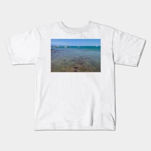 Galapagos Islands Clear Blue Water Beach Kids T-Shirt